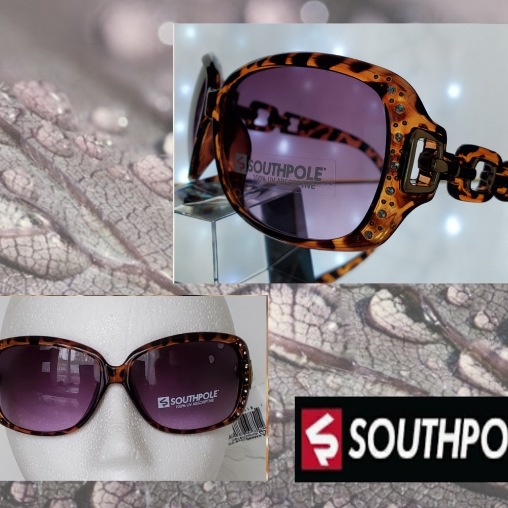 🧡 Rectangular Tortoise Sunglasses by Southpole